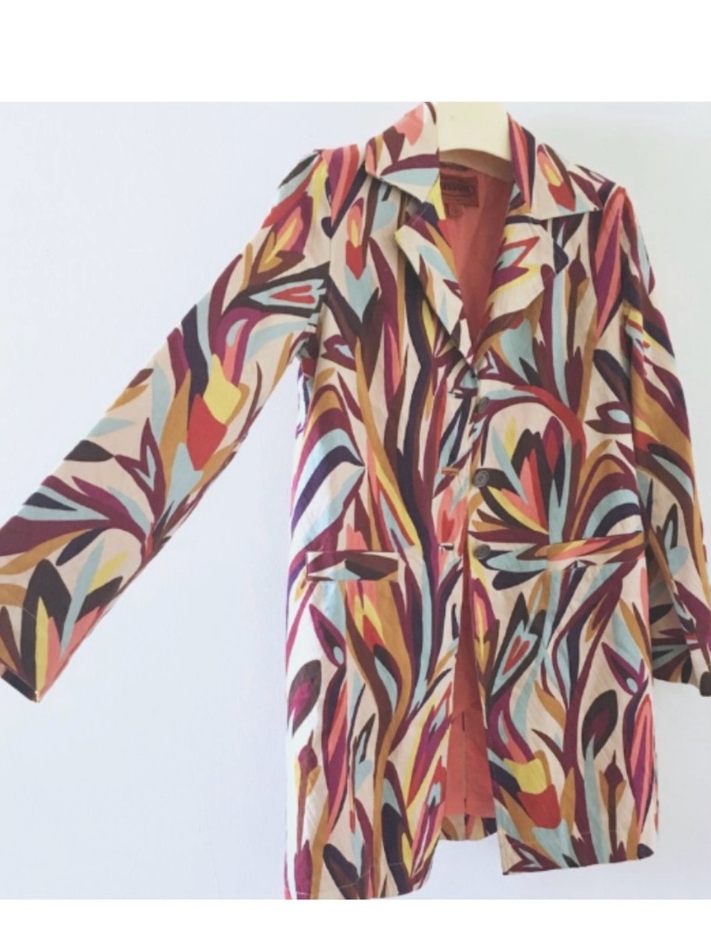 Missoni for Target XL Abstract Print Trench Coat